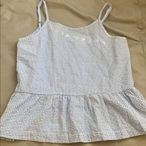 Gingham Tank Top